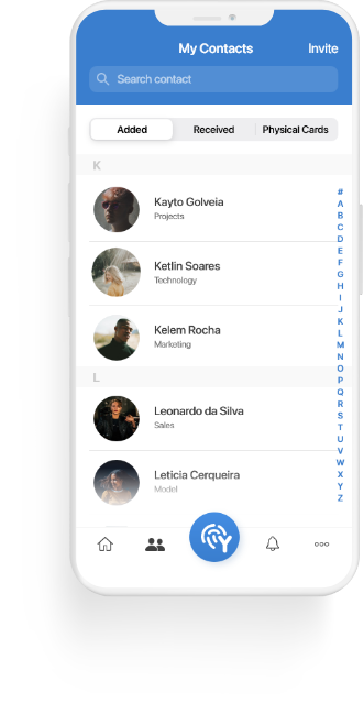 Save all your contacts in a single place