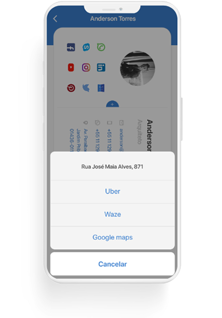 Compatibilidade com aplicativos de navegação e mobilidade