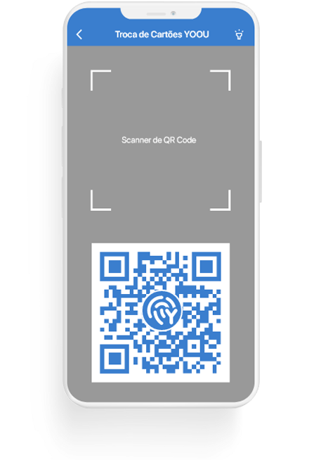 Rapidez compartilhamento via QR Code